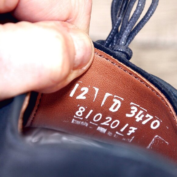 * NIB * $443 Allen Edmonds NOMAD 12 D + Matching Belt 34 - Navy * add $15 Trees main image 7